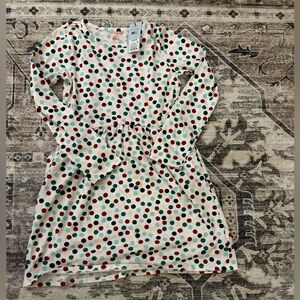 Christmas / Holiday Dress-Target Cat & Jack Multicolor Polka Dot Large (10-12)